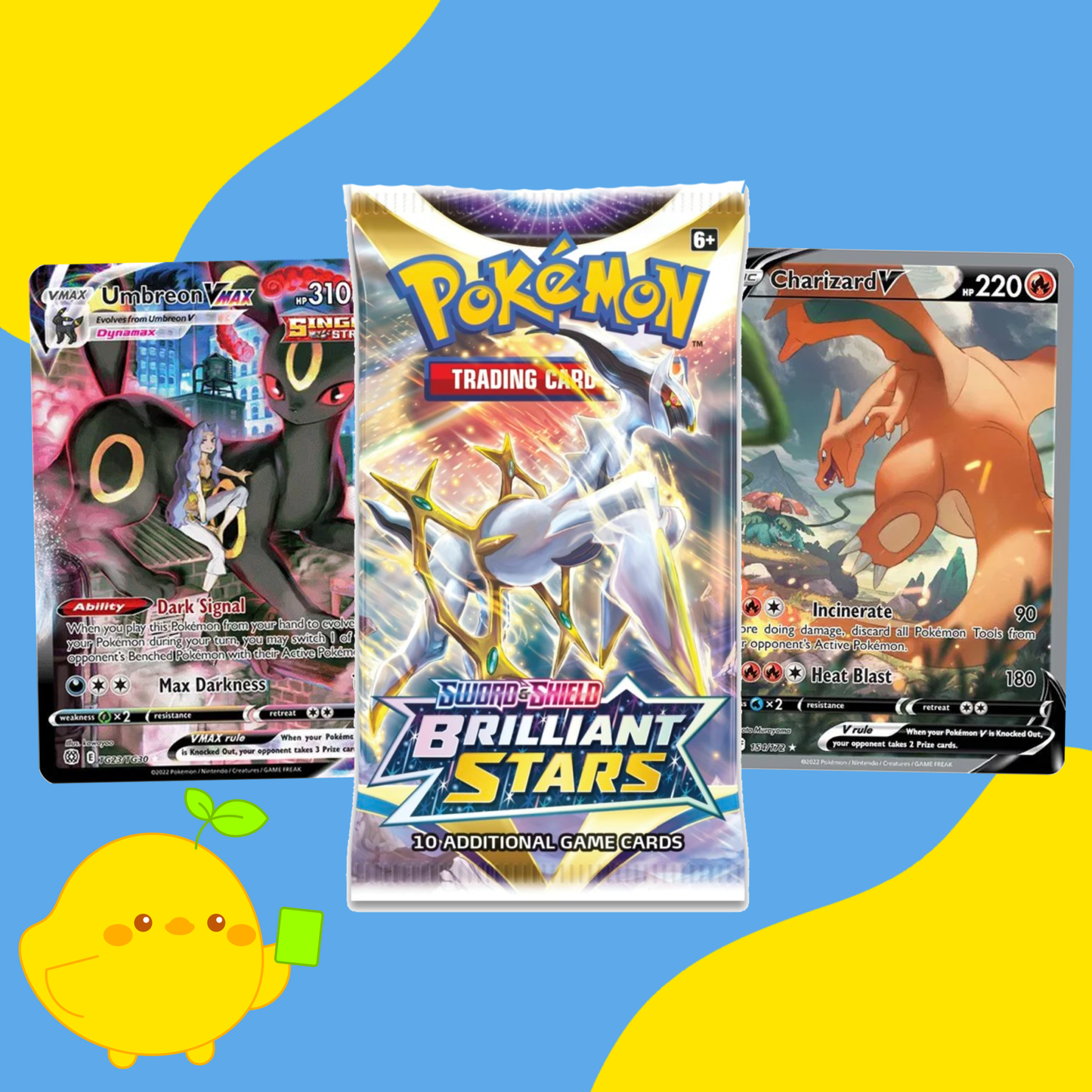 Brilliant Stars Booster Pack - Rip & Ship