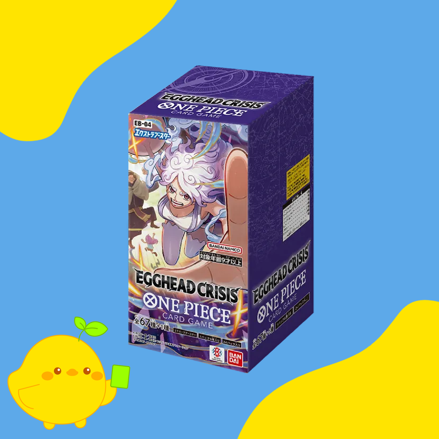 EB-04 Japanese One Piece Egghead Crisis Booster Box - Rip & Ship