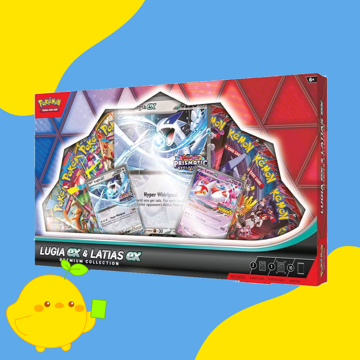 Lugia ex & Latias Ex Premium Collection - Rip & Ship