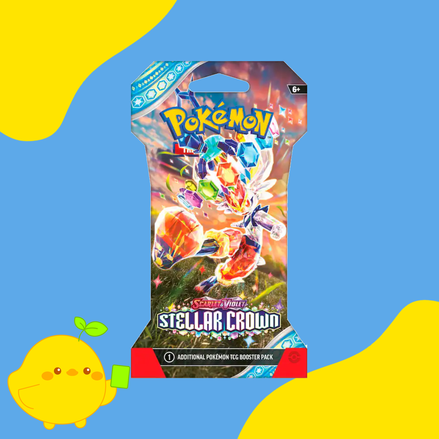 Stellar Crown Sleeved Booster Pack - Rip & Ship