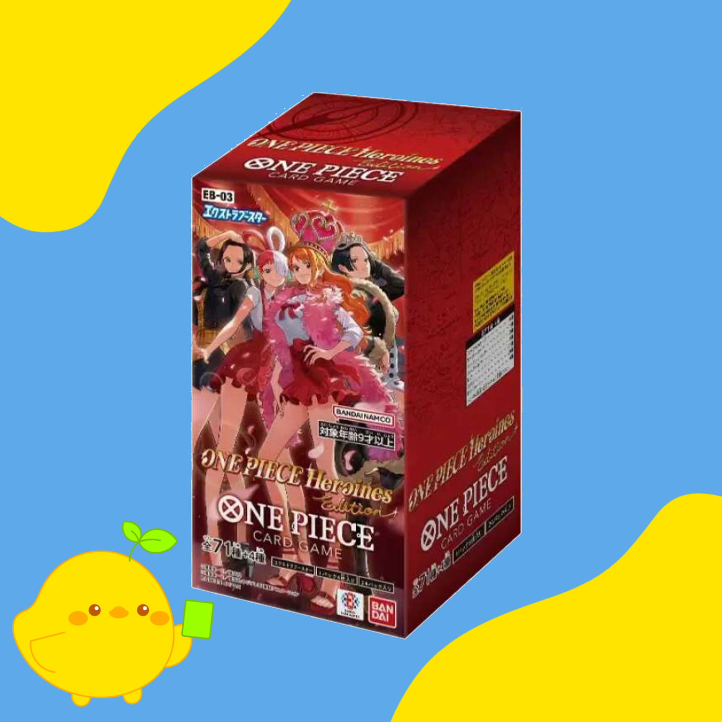 EB-03 Japanese One Piece Heroines Edition Booster Box - Rip & Ship