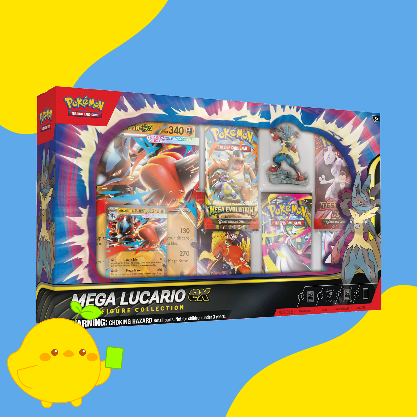 Mega Lucario ex Premium Figure Collection - Rip & Ship