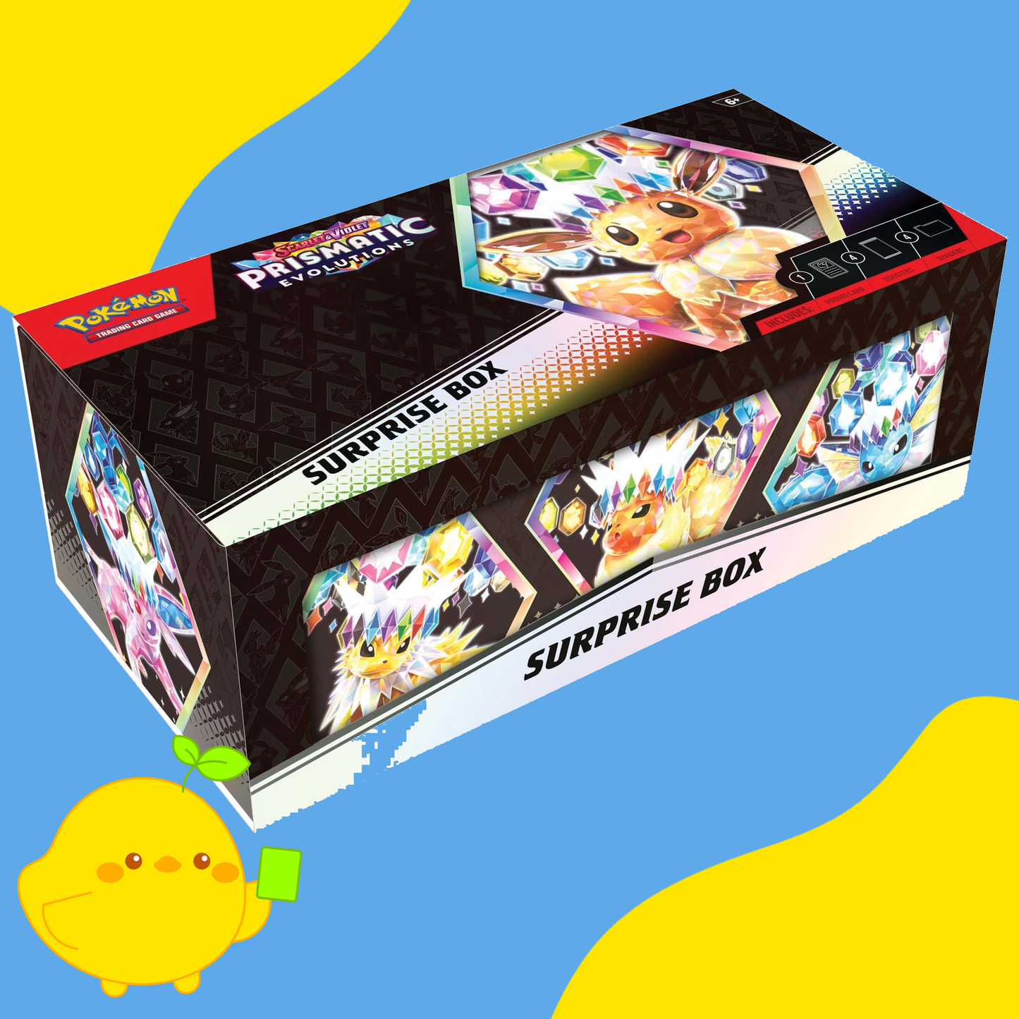 Prismatic Evolutions Surprise Box - Rip & Ship