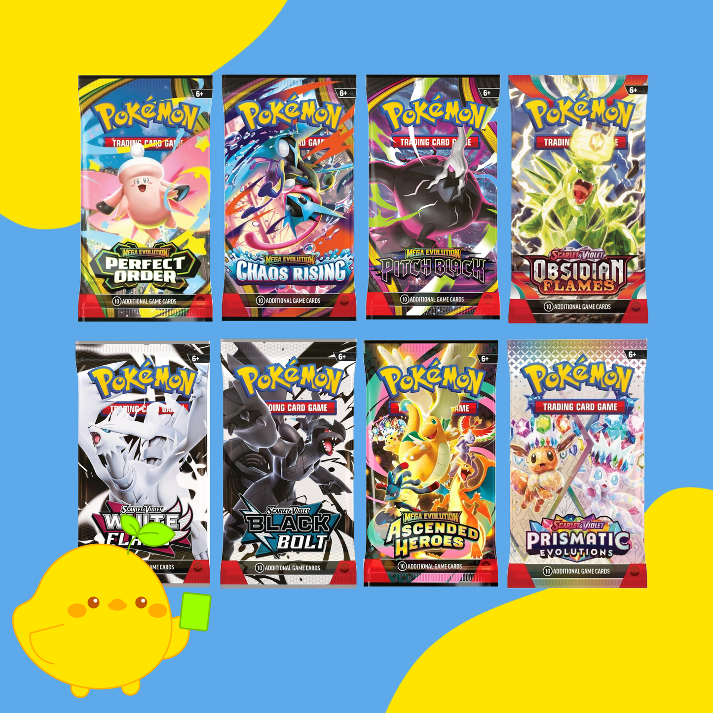 August English Pokemon Smorgasbord - Rip & Ship