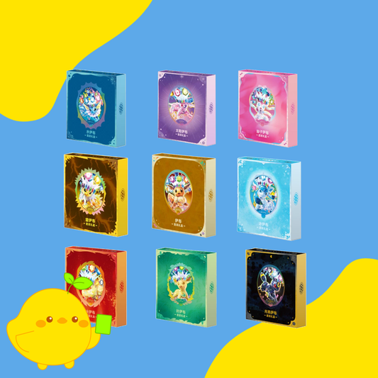 Chinese Terrastal Gathering Eeveelution's Binder Gift Box