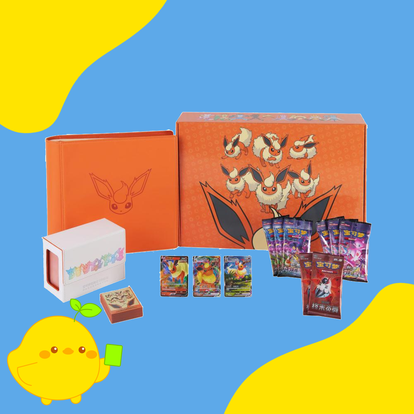Pokemon TCG Simplified Chinese Sword & Shield Eevee Advanced Gift Box