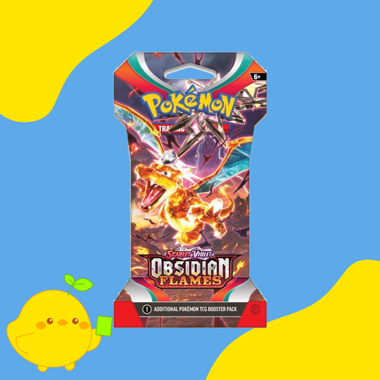 Obsidian Flames Sleeved Booster Pack - Rip & Ship