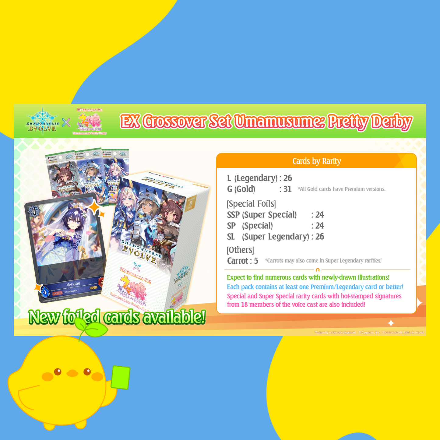 Umamusume: Pretty Derby - Shadowverse: Evolve EX Crossover Set