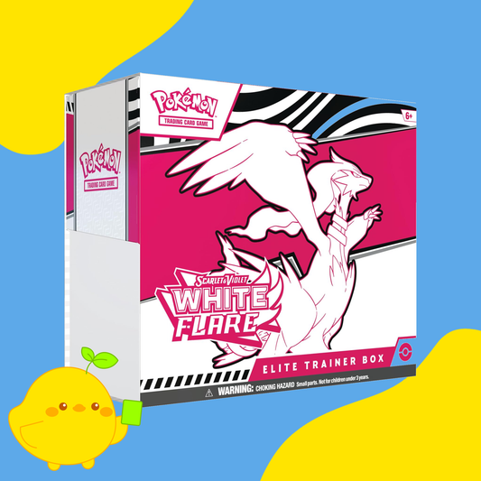 White Flare Elite Trainer Box - Rip & Ship