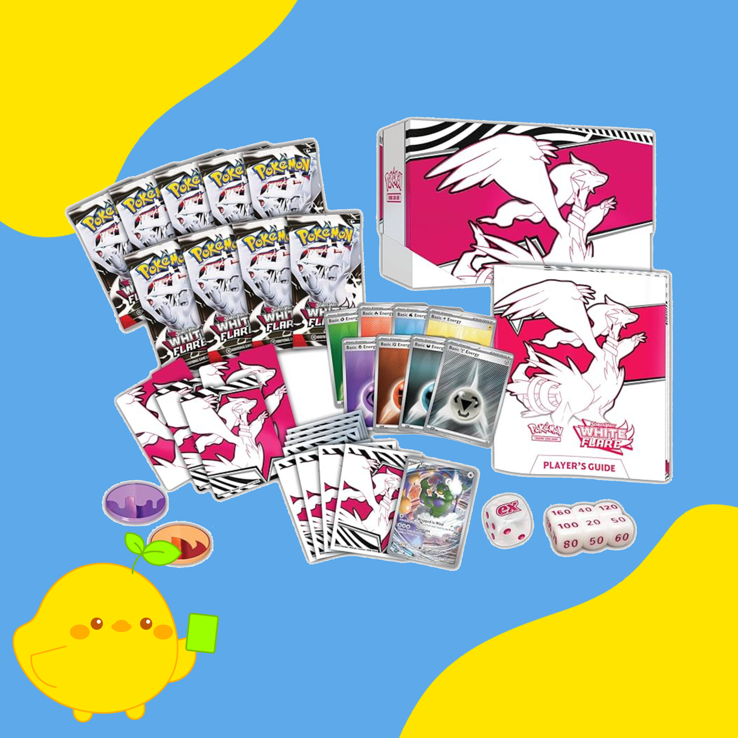 White Flare Elite Trainer Box - Rip & Ship