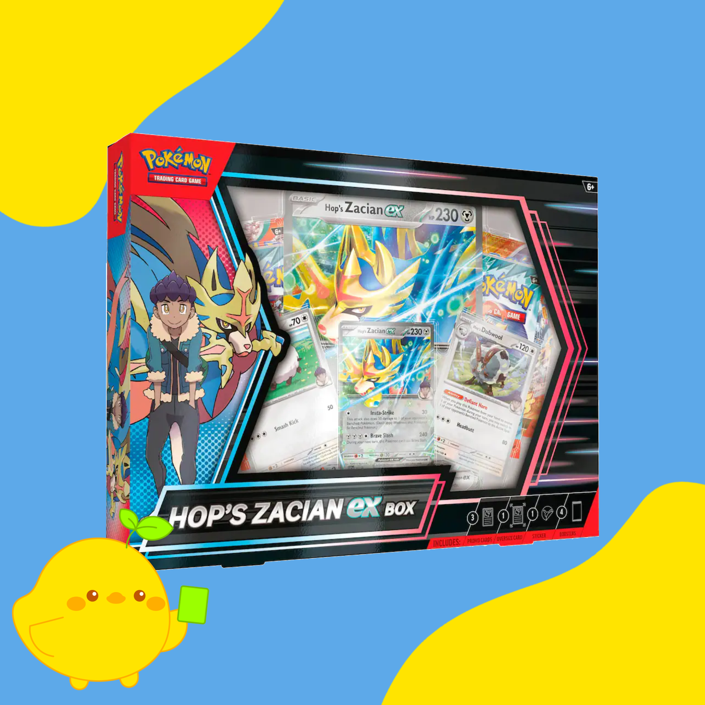 Pokemon TCG: Zacian Ex Box - Rip & Ship